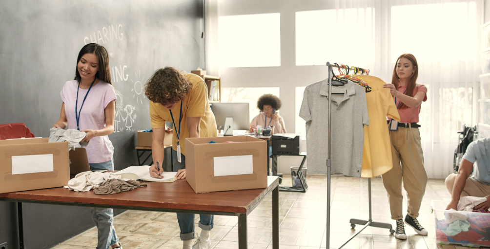 Charity website preview